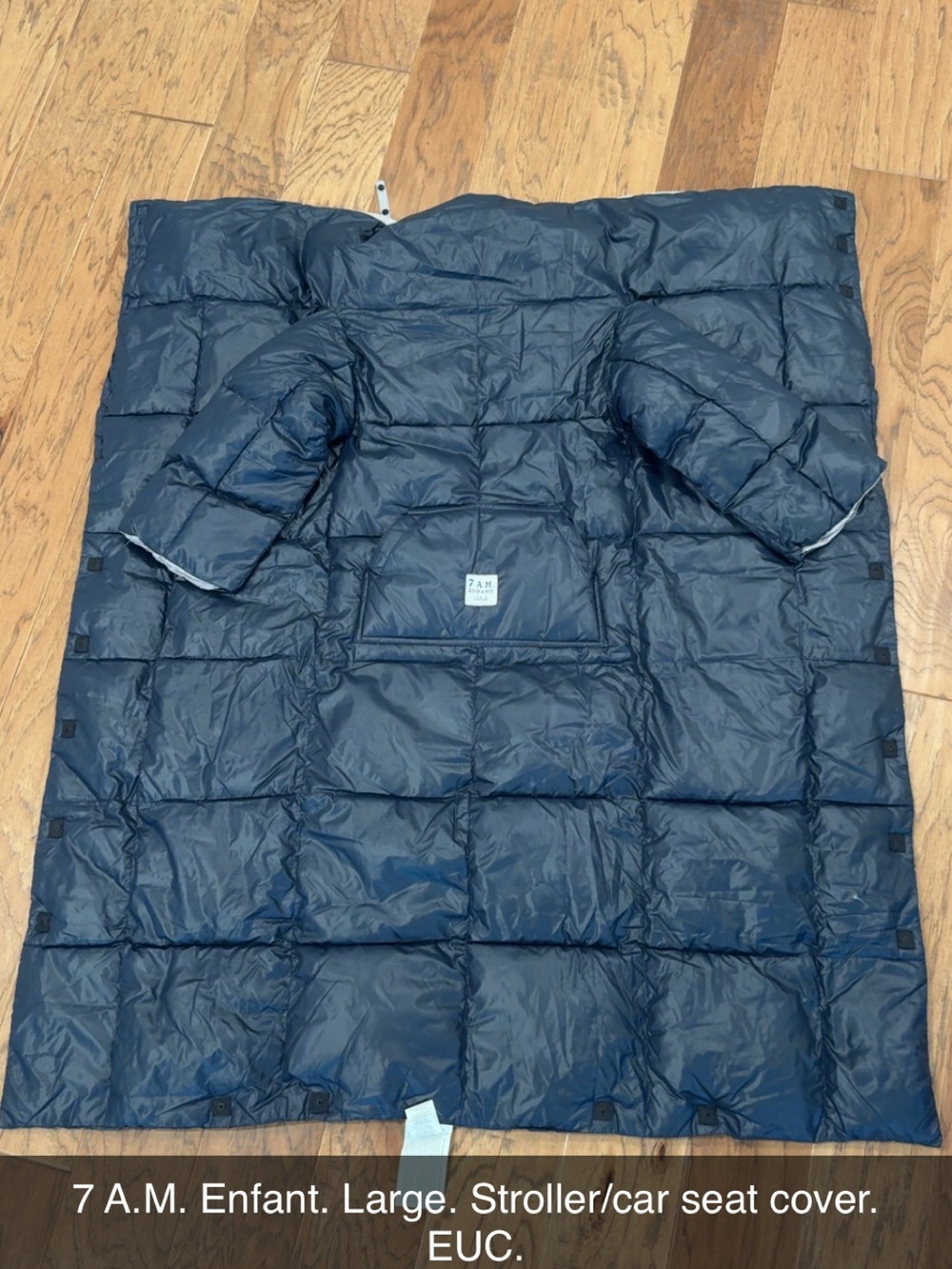 7am Enfant Easy Cover Quilted Car Seat & Stroller Blanket